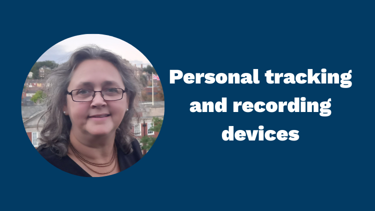 Personal tracking and recording devices
