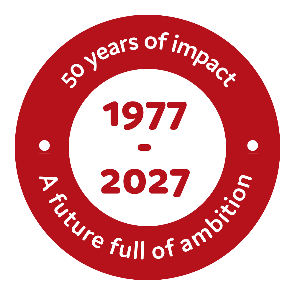 50th Anniversary logo